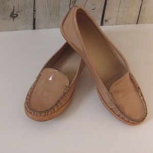 Stuart Weitzman Loafer Flats espadrilles Sz 8 D30
